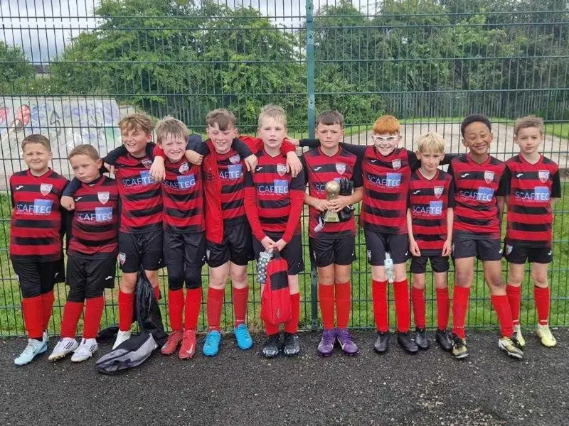 Todays team against Coatbridge City Whites