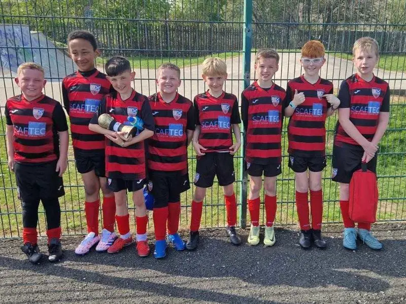 The team for Lesmahagow Reds