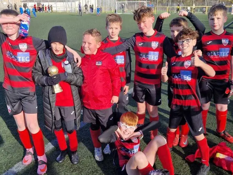 The team after playing BSA Gold